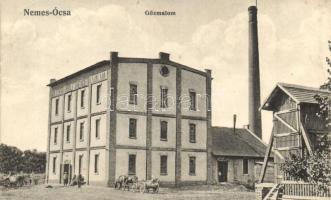 Nemesócsa, Zemianska Olca; Holczer Adolf gőzmalom, Pannonia kiadása / steam mill (EK)