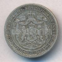 Bulgária 1883. 50s Ag T:2- kis patina
Bulgaria 1883. 50 Stotinki Ag C:VF small patina
Krause KM#6