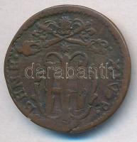 Olasz Államok / Pápai Államok / Gubbio ~1740. Quattrino Cu "XIV. Benedek" T:2-
Italian St...