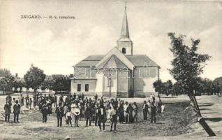 Zsigárd, Zihárec; Római katolikus templom, Adolf Brunner / church (EK)