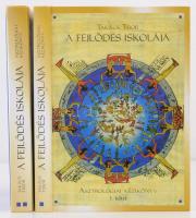 Takács Tibor: A f ejlődés iskolája I-II. Asztrológiai kézikönyv. h.n., 1998, Örs-95 Kft.-Maitreya Kiadó. KIadói karonált papírkötés. Jó állapotban.