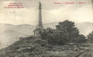 Brassó, Kronstadt, Brasov; Millenium szobor / monument (EK)
