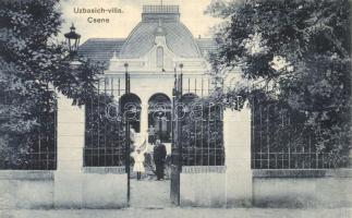 Csene, Cenei; Uzbasich villa / villa