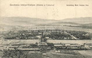 Gurahonc, Honctő, Gurahont; látkép, vasútállomás, korzó, Goldenberg Manó felvétele / general view, railway station, corso (EB)