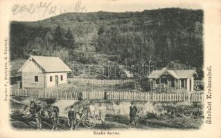 Kovászna, Covasna; Hanko forrás, Bogdán F. fényképész kiadása / thermal spring