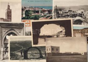 MAROKKO 1900-1940. 50 db városképes képeslap / Topographie