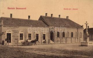 Devecser, Deák tér, Mautner Adolf vegyeskereskedése, W. L. 10. (fl)