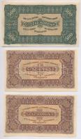 1920. 2K (2x) "2ab 135" csillagos sorszám, egy ugrással sorszámkövető + 1923. 100K (2x) sz...
