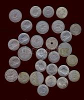 1946-66. 2f,5f,10f,20f összesen 106db T:2,3,4