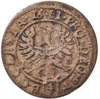 Német Államok / Boroszló 1681LPH 1kr Ag (0,8g) T:2,2- German States / Breslau 1681LPH 1 Kreuzer Ag (0,8g) C:XF,VF Krause KM#162