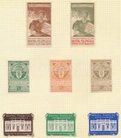 1898-1911 Bélyegkiállítás 8 db klf olasz levélzáróbélyeg