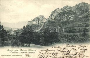 1899 Lednic, vár / castle