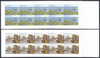 Europa CEPT: Nemzeti parkok 2 klf bélyegfüzet Europa CEPT: National Parks 2 stamp-booklets