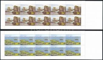 Europa CEPT: Nemzeti parkok 2 klf bélyegfüzet Europa CEPT National Parks 2 diff stampbooklets