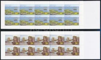 Europa CEPT: Nemzeti parkok 2 klf bélyegfüzet Europa CEPT: National Parks 2 stamp-booklets