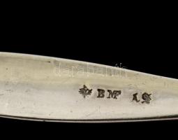 Ezüst (Ag.) kis kanál (2 db), jelzett, h:8 cm  nettó:10 g