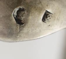 Ezüst (Ag.) cukorfogó, jelzett, h:11 cm  nettó:37 g