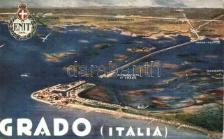 Grado, ENIT Italian tourism campaign, map (EK)