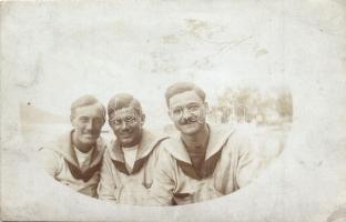 1918 K.u.K. haditengerészek / K.u.K. mariners, photo