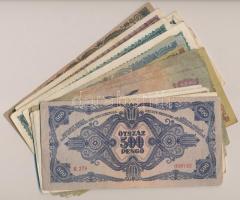 30db-os vegyes magyar pengő bankjegy tétel T:III,III-