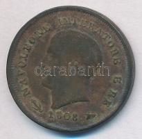 Olasz Államok / Napóleon Királysága 1808V 3c Cu "I. Napóleon" T:2-
Italian States / Kingd...