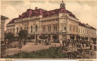 Szarvas - 4 db régi levágott képeslap / 4 pre-1945 cut postcards