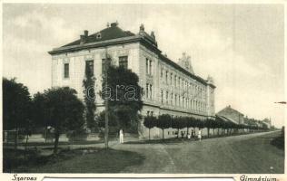 Szarvas - 4 db régi levágott képeslap / 4 pre-1945 cut postcards