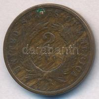 Amerikai Egyesült Államok 1864. 2c Cu-Sn-Zn "nagy mottó" T:3
USA 1864. 2 Cents Cu-Sn-Zn &...