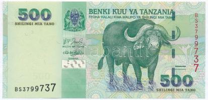 Tanzánia 2003. 500Sh T:I nyomdai papírránc Tanzania 2003. 500 Shilingi C:UNC printing crease Krause 35