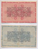 1946. 1.000.000AP fordított címer + 10.000.000AP + 100.000.000AP (2x) T:III,III-