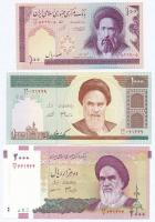 Irán / Iszlám Köztársaság 2005. 100R + 2006-2008. 1000R + 2008. 2000R T:I Iran / Islamic Republic 2005. 100 Rials + 2006-2008. 1000 Rials + 2008. 2000 Rials C.UNC
