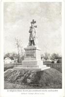 Jászszentlászló, a világháborúban elesett hősök emlékszobra (EK)