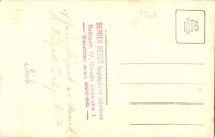 Pécel, templom belső, oltár, Berger Rezső fényképészeti műintézete, photo (EK)