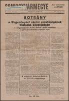 1947 A Somogy Vármegye, politikai napilap III. évfolyamának 112. száma, címlapon a Kisgazdapártról szóló cikkel