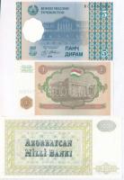 Vegyes: Azerbajdzsán 1992. 250M + Tádzsikisztán 1994. 1R + 1999 (2000). 5D T:I
Mixed: Azerbaijan 19...