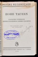 Hohe Tauern. Glockner/Venediger Defereggengebirge/Lienzer Dolomiten. Lipcse, 1933, Bibliographisches...