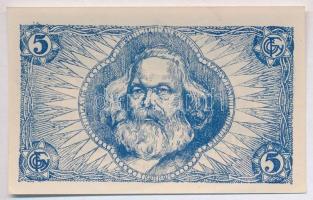 Budapest 1919. 5K "Fegyver és Gépgyár" utalvány T:I,I-