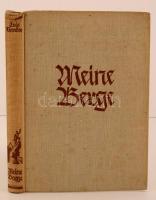 Trenker, Luis: Meine Berge. Das Bergbuch. Berlin, 1939, Verlag von Th. Knaur. Benedek István (1915-1996) ex librisével. Kicsit kopott vászonkötésben, jó állapotban.