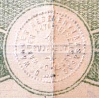 Budapest 1923. "Dr Wander Részvénytársaság" 25db részvénye egyenként 500K-ról, összesen 12...