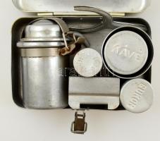 Sport Presso retró kávéfőzőkészlet (Fémfeldolgozó Szeged), hiánytalan, 14x9x6 cm