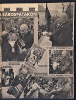 1948 A Képes Figyelő IV. évfolyamának 15. száma, címlapon a "Rongyos Gárda" utolsó maradvá...