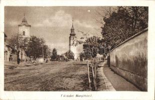 Margitta, Marghita; utcakép, templom / street view, church (EB)