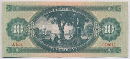 1957. 10Ft T:III szép papír