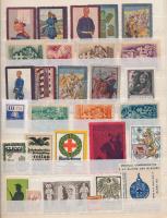 30 db katonai témájú levélzáró / military poster stamps