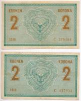 1914. 2K "C" (2x) T:III,III-
Adamo K5