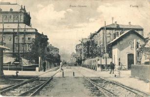 Fiume, Ponte Girante / Rotating bridge, Verlag Leopold Rosenthal (EK)