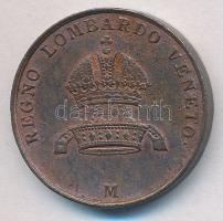 Olasz Államok / Lombardia-Velence 1849M 5c Cu T:2  Italian States / Lombardy-Venetia 1849M 5 Centesimi Cu C:XF Krause C#27