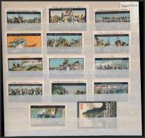 14 db Napoleon levélzáró / Napoleon poster stamps
