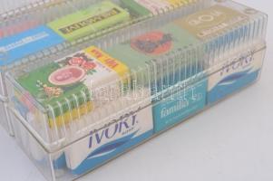 Vegyes miniszappan gyűjtemény, 49 db