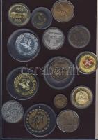 40db túlnyomórészt modern, magyar emlékérem T:1,2